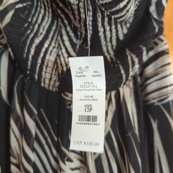 NEW White House Black Market Halter Dress - Picture 3 of 4